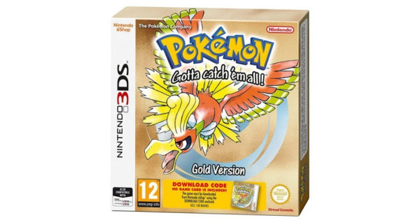 Pokemon Gold Packaged 3DS Nintendo 3DS XL 2DS XL SavelaGame